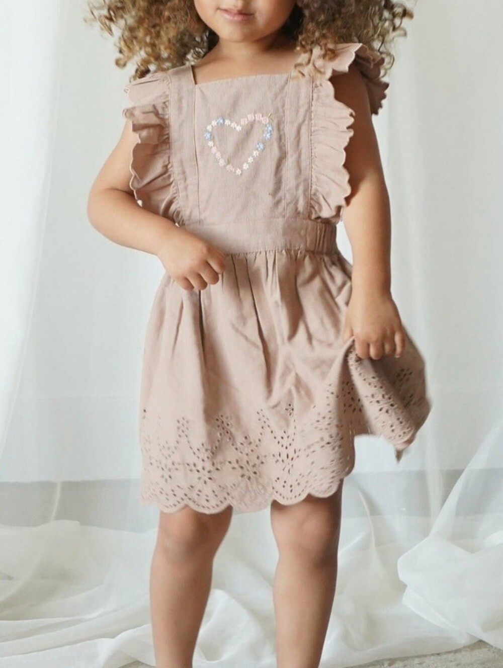 Le Petit Lapin Corduroy Cotton Dress